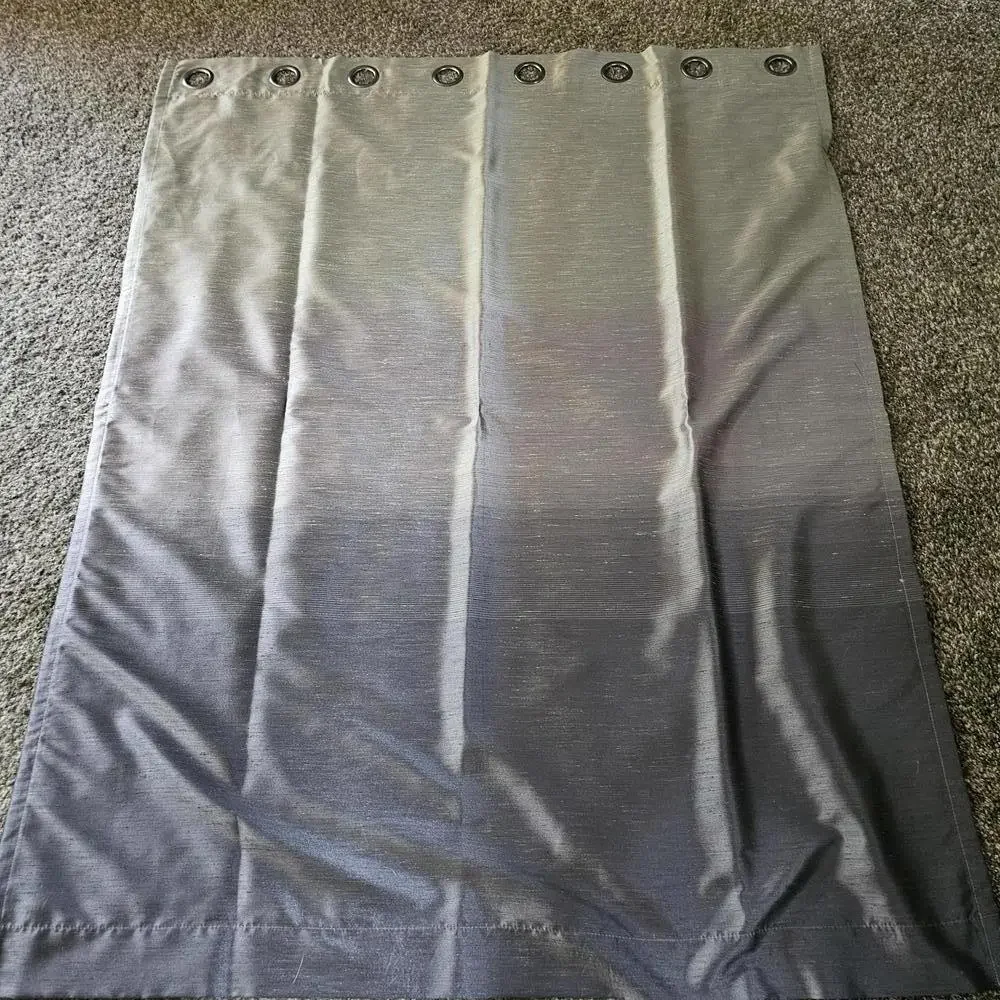 Eggplant Ombre Grommet Top Curtains for 2 windows.
